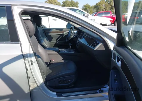 2018 Genesis G80 3.8 из США, поврежденный, VIN KMHGN4JE9JU265393